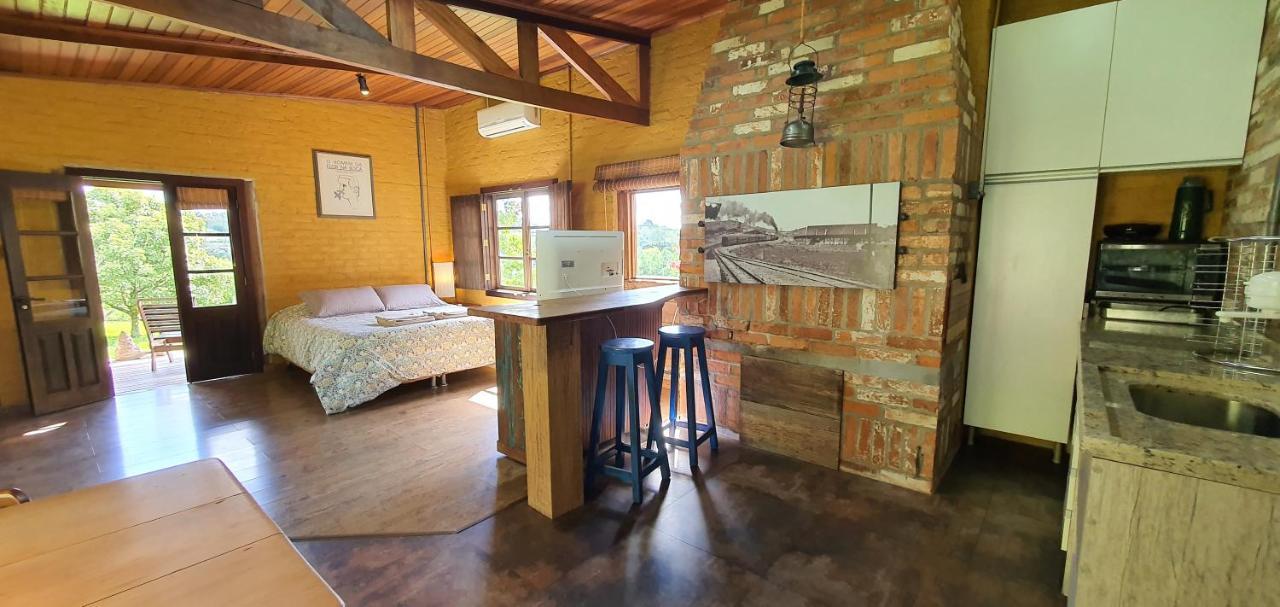 Loft No Campo Proximo Ao Vale Dos Vinhedos Villa Garibaldi Bagian luar foto